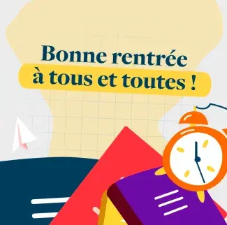 Visuel "Bonne rentrée à tous et à toutes !"